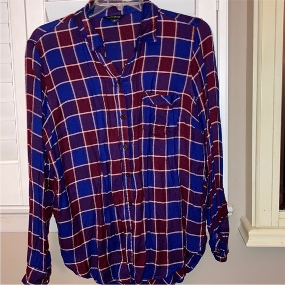 Lucky brand flannel size medium - Picture 2 of 5